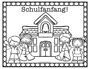 Spanish, French & German Back to School Coloring Pages FREEBIE! Wallpaper