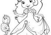 Strawberry Shortcake Cartoon Coloring Pages - Bing Images