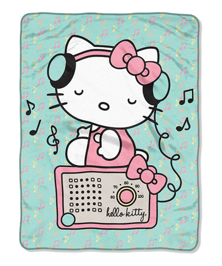 Take a look at this Rocking Hello Kitty Throw today! Wallpaper
