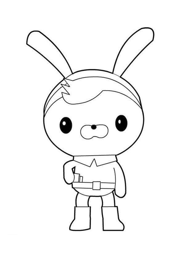 The Octonauts, : Awesome Tweak Bunny from The Octonauts Coloring Page Wallpaper