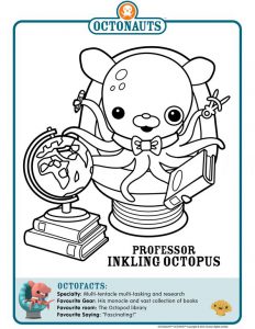 the octonauts coloring pages  bubakids