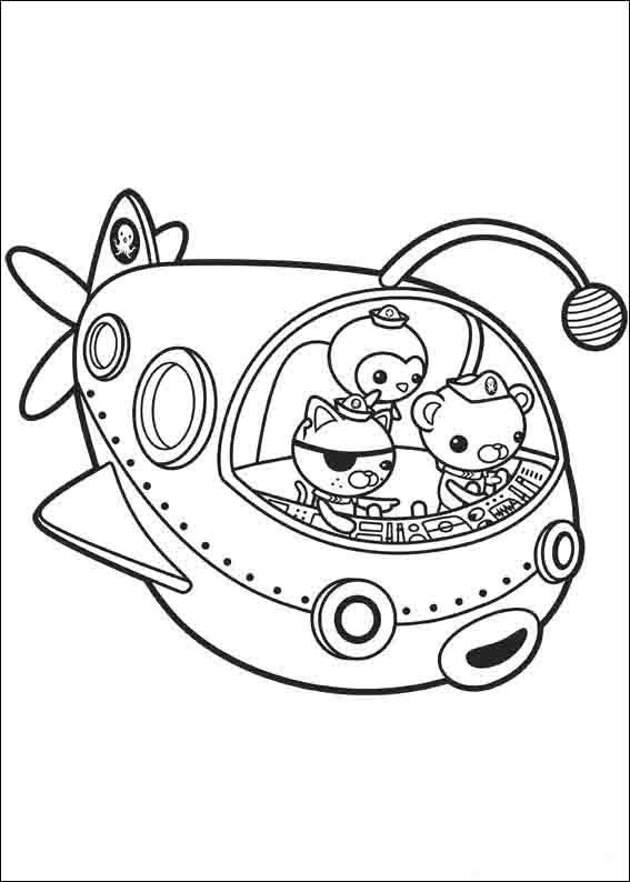 The Octonauts Coloring Pages 3