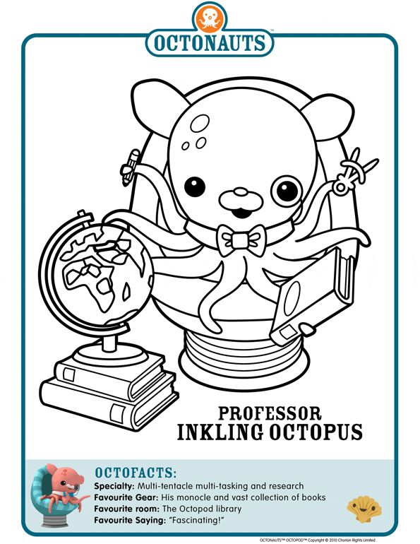 The Octonauts Coloring Pages Wallpaper