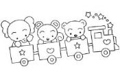 The-Teddy-Bear-And-Elephant-On-Train