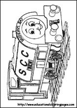 Thomas the Train Coloring Pages free For Kids Wallpaper