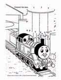 Thomas the train printable coloring pages