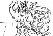 Toy Story Coloring Book - Toy Story cartoon coloring pages