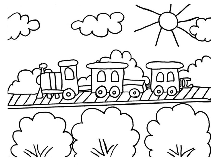 Train Coloring Pages 180 | Free Printable Coloring Pages Wallpaper