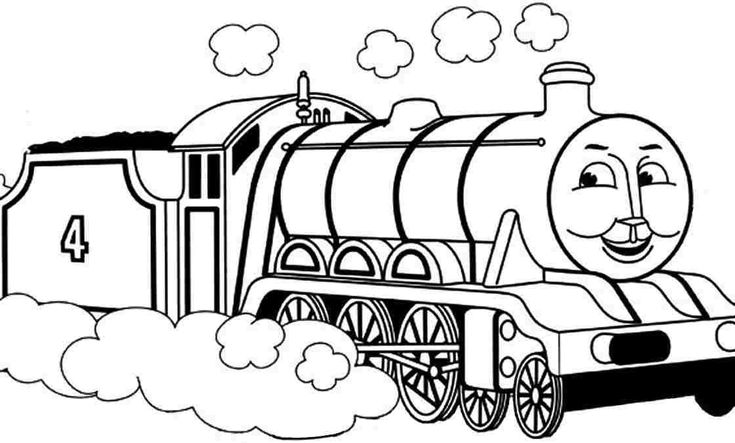 Train Coloring Pages for Free Download procoloring.com/… Wallpaper