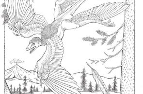 7600 Flying Dinosaurs Coloring Pages , Free HD Download