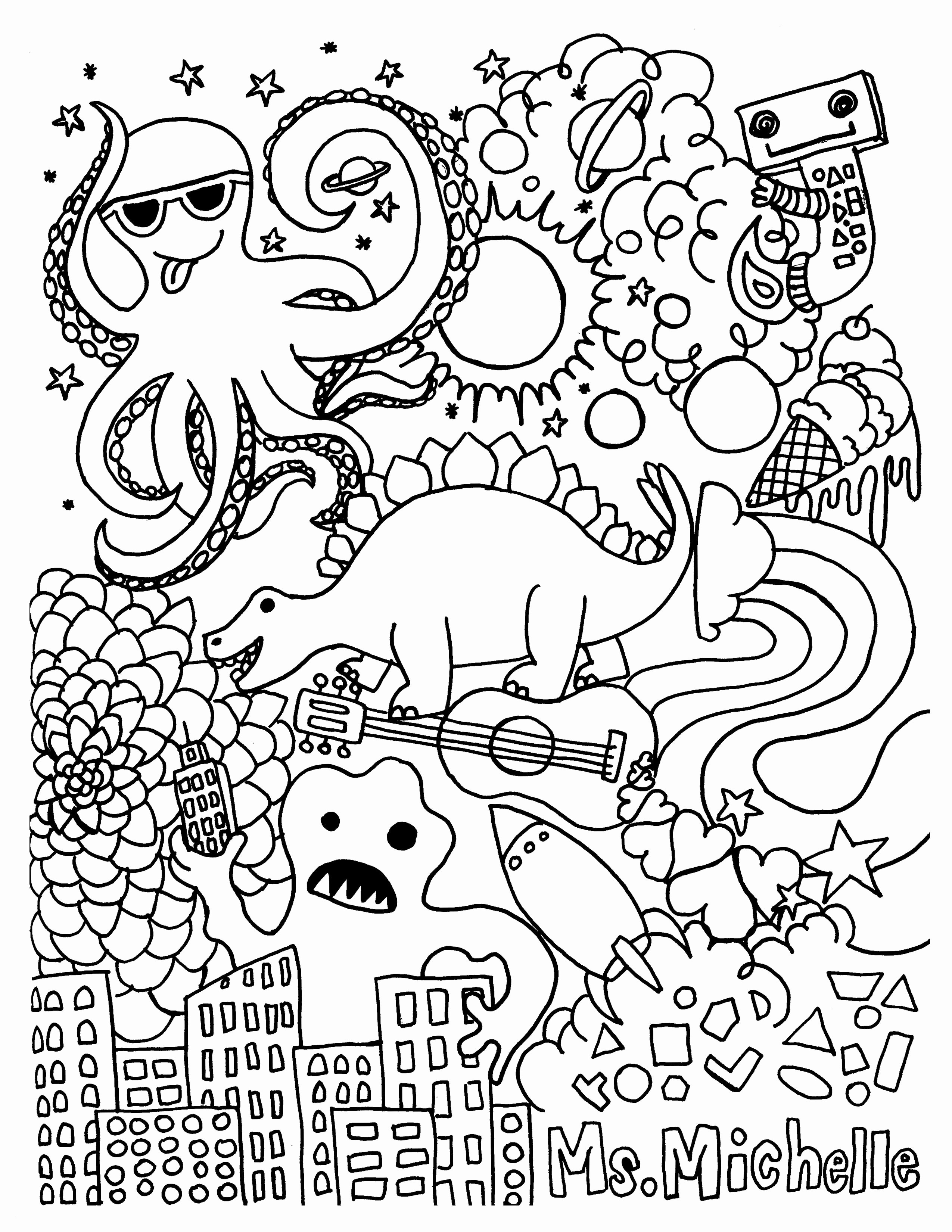 Activity Coloring Pages Printable Wallpaper