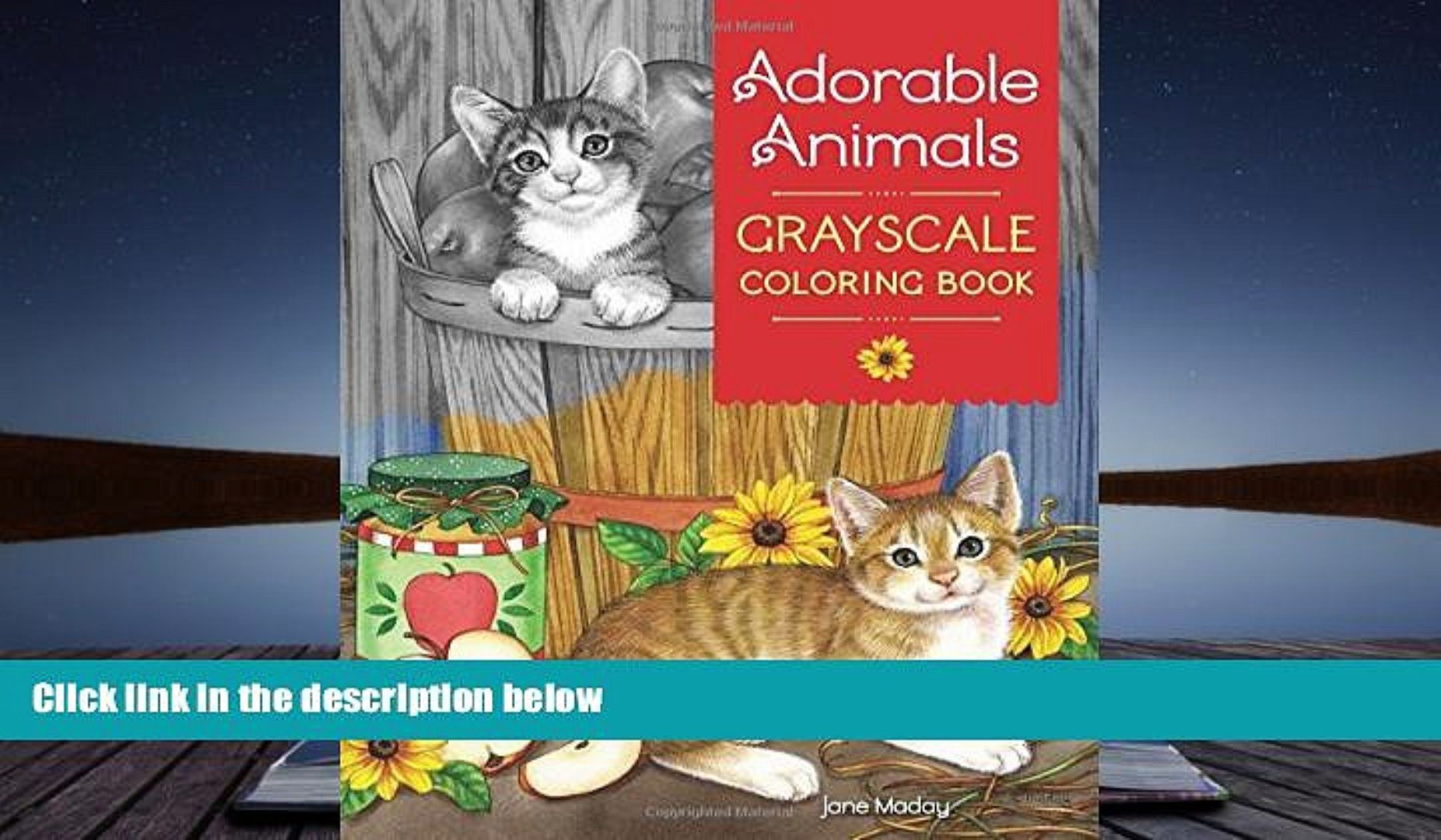 adorable-animals-grayscale-coloring-book-of-adorable-animals-grayscale-coloring-book Adorable Animals Grayscale Coloring Book Animal 
