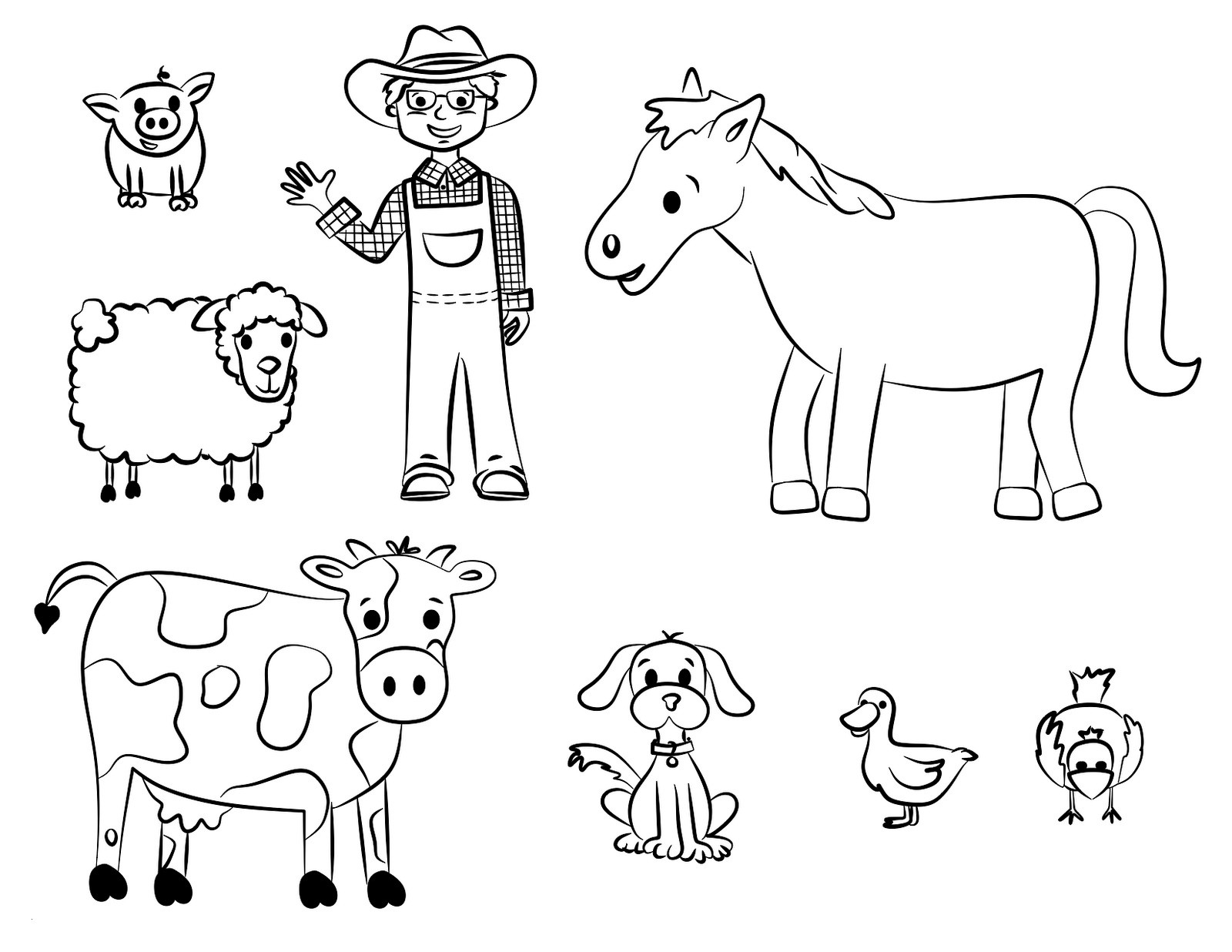 Animal Farm Coloring Pages Wallpaper