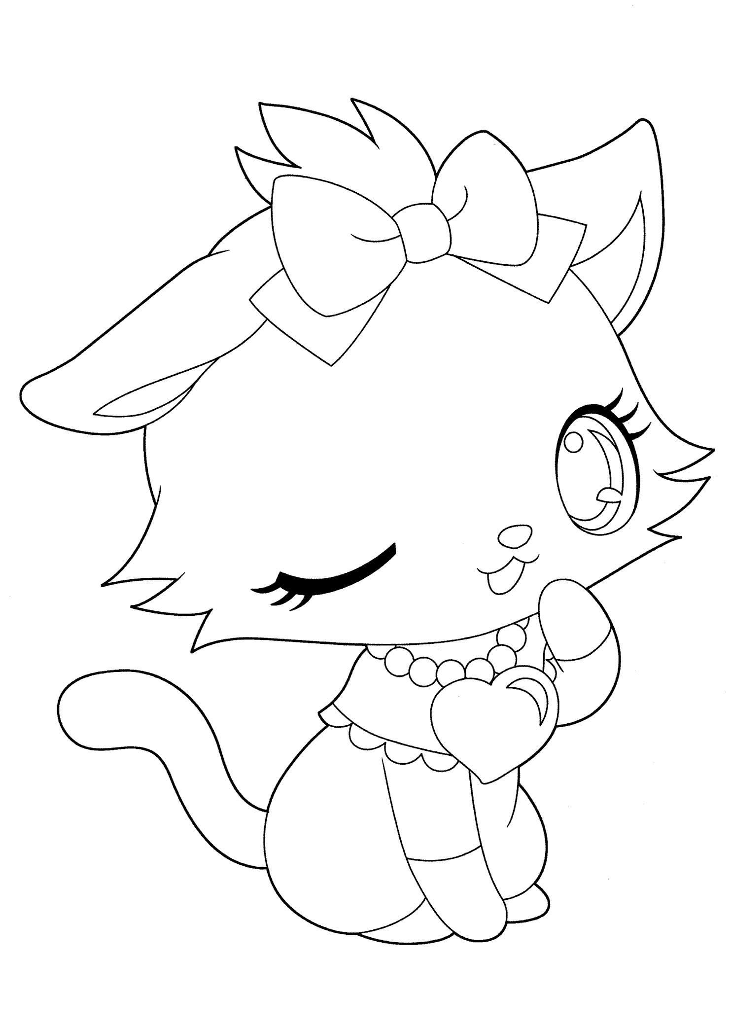 Anime Puppy Coloring Pages Wallpaper