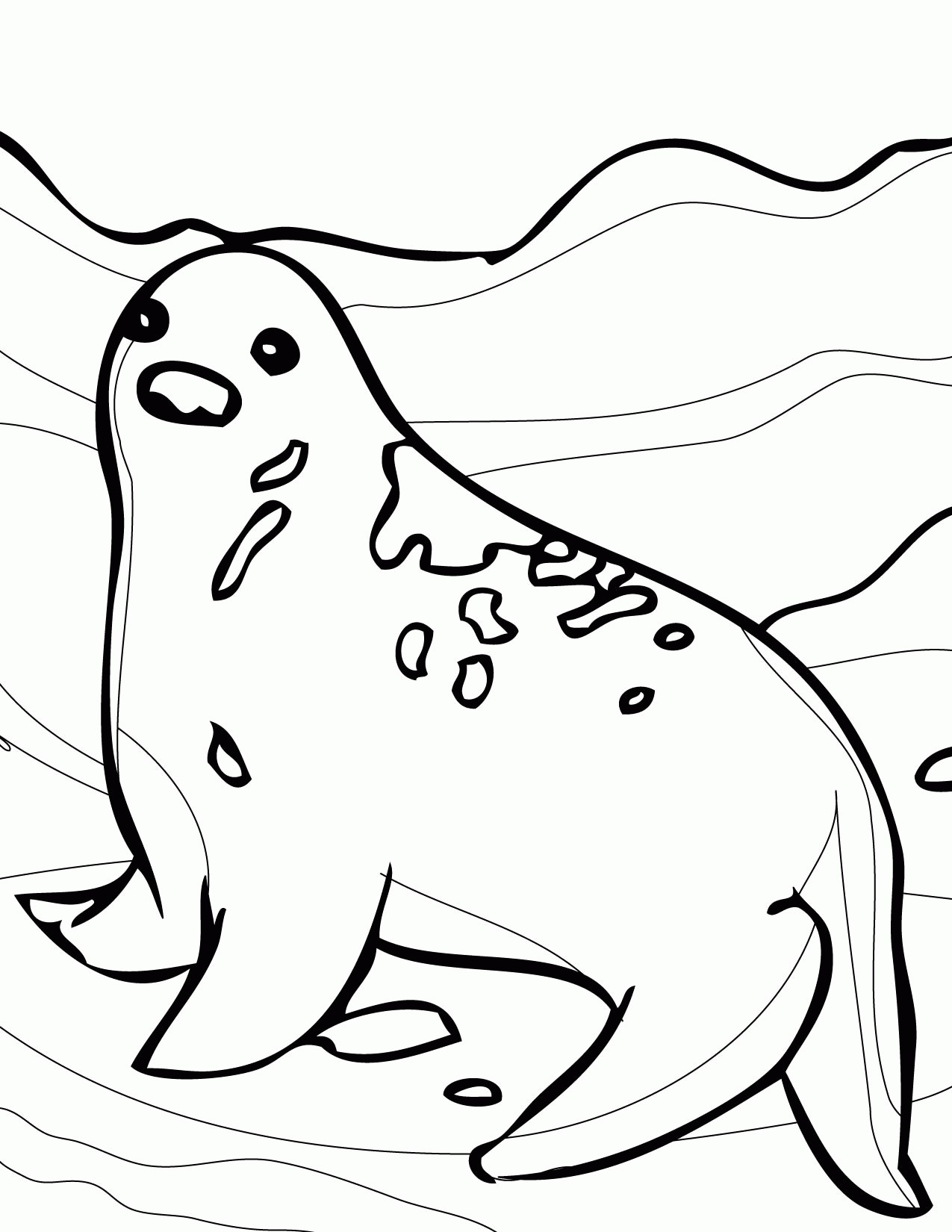 Arctic Animal Coloring Pages Wallpaper