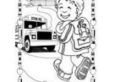 back to school coloring pages - Google Search