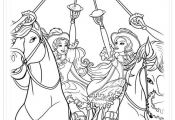 Barbie and the Three Musketeers Coloring Pages Barbie and the Three Musketeers Coloring Pages