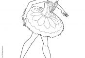 Barbie Ballerina Coloring Pages Barbie Ballerina Coloring Pages