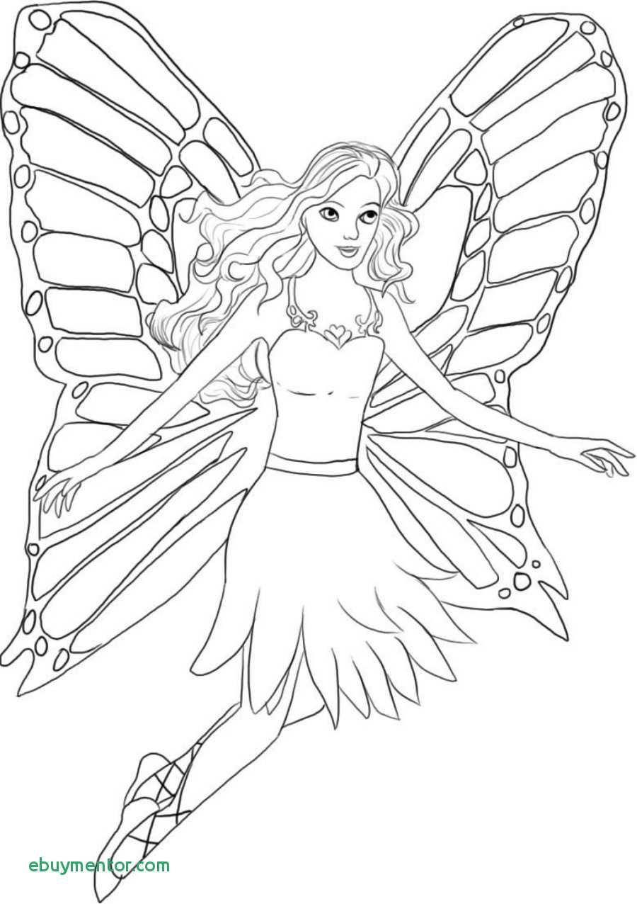 Barbie Fairy Coloring Pages Free Wallpaper