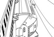 big train coloring pages