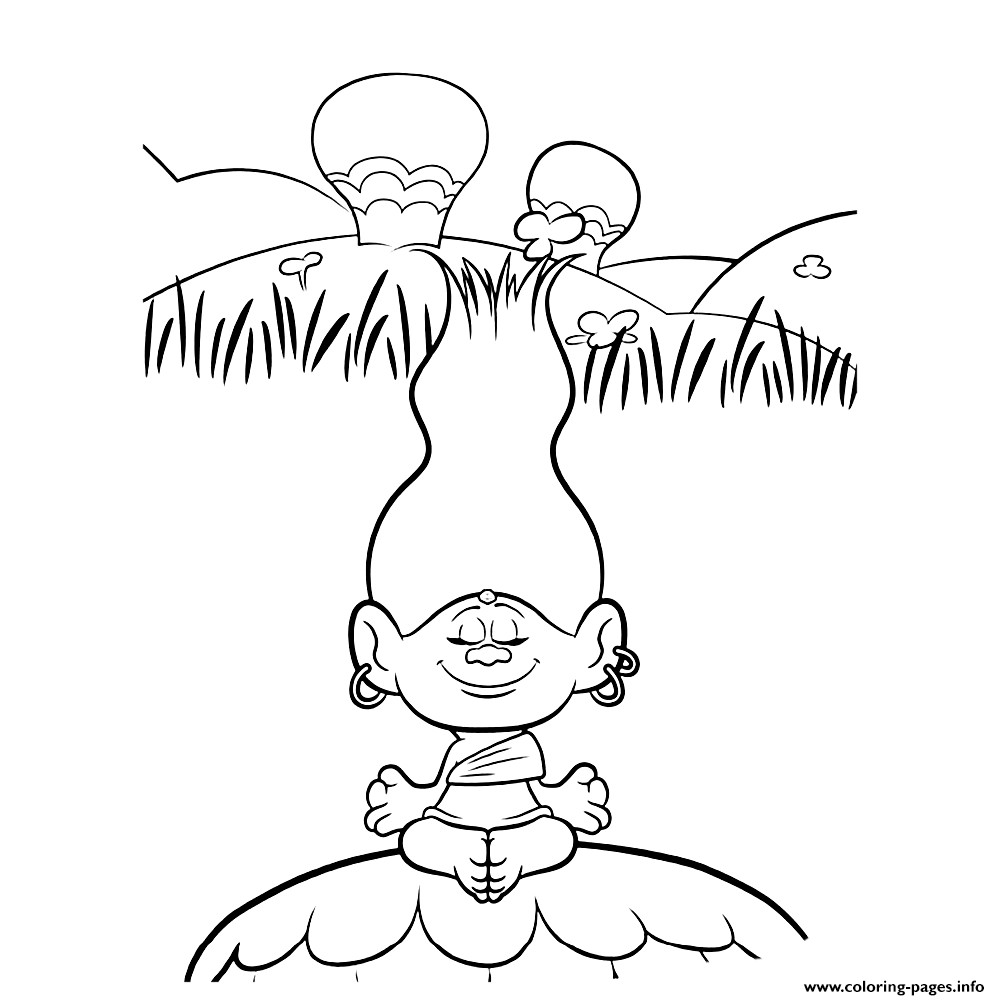 Blank Trolls Coloring Pages Wallpaper