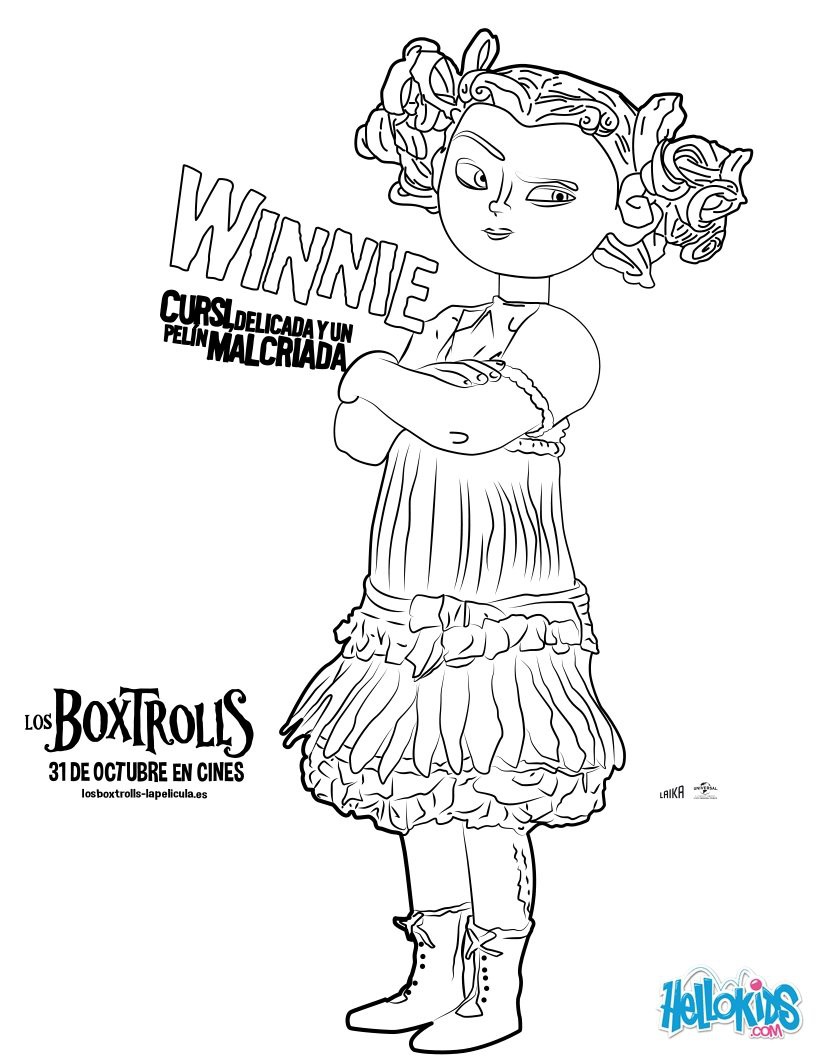 Boxtrolls Coloring Pages - BubaKids.com