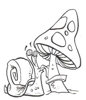 cartoon mushroom coloring pages | Gravy Productions Wallpaper