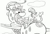 Cat In the Hat Coloring Page Cat In the Hat Coloring Page