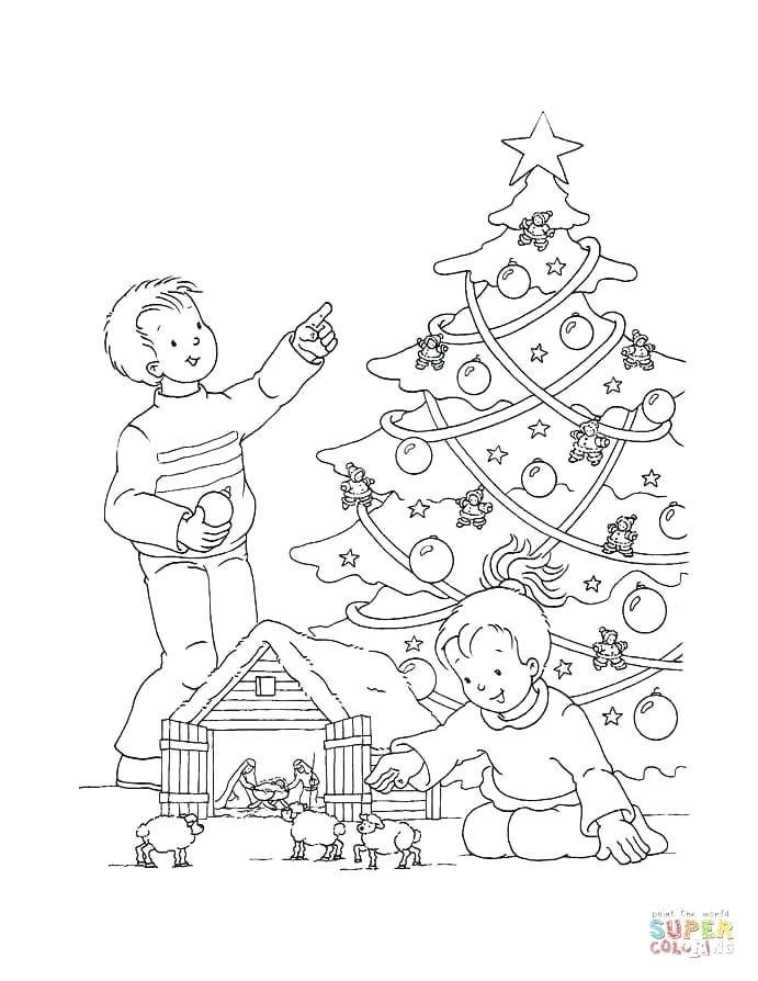 christmas train coloring pages tree in the house thomas the tank engine christma… Wallpaper