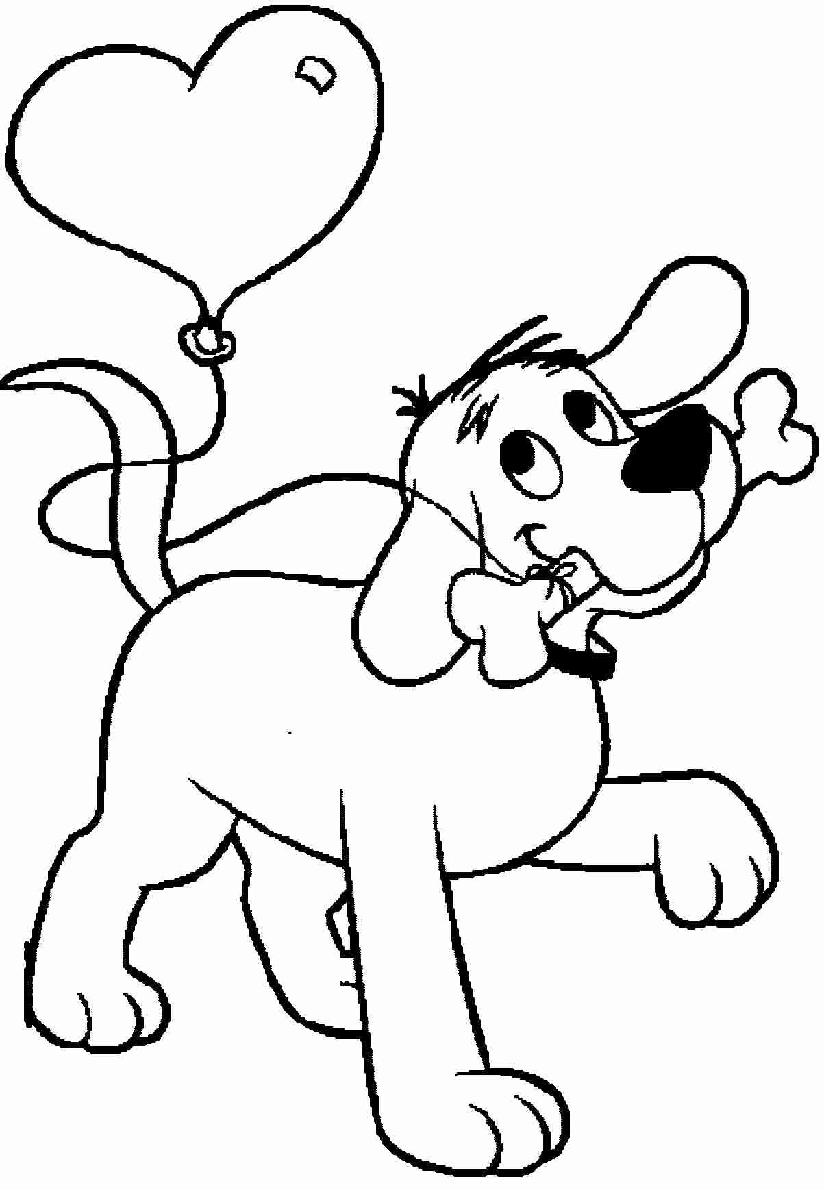 Clifford the Big Red Dog Coloring Pages Wallpaper