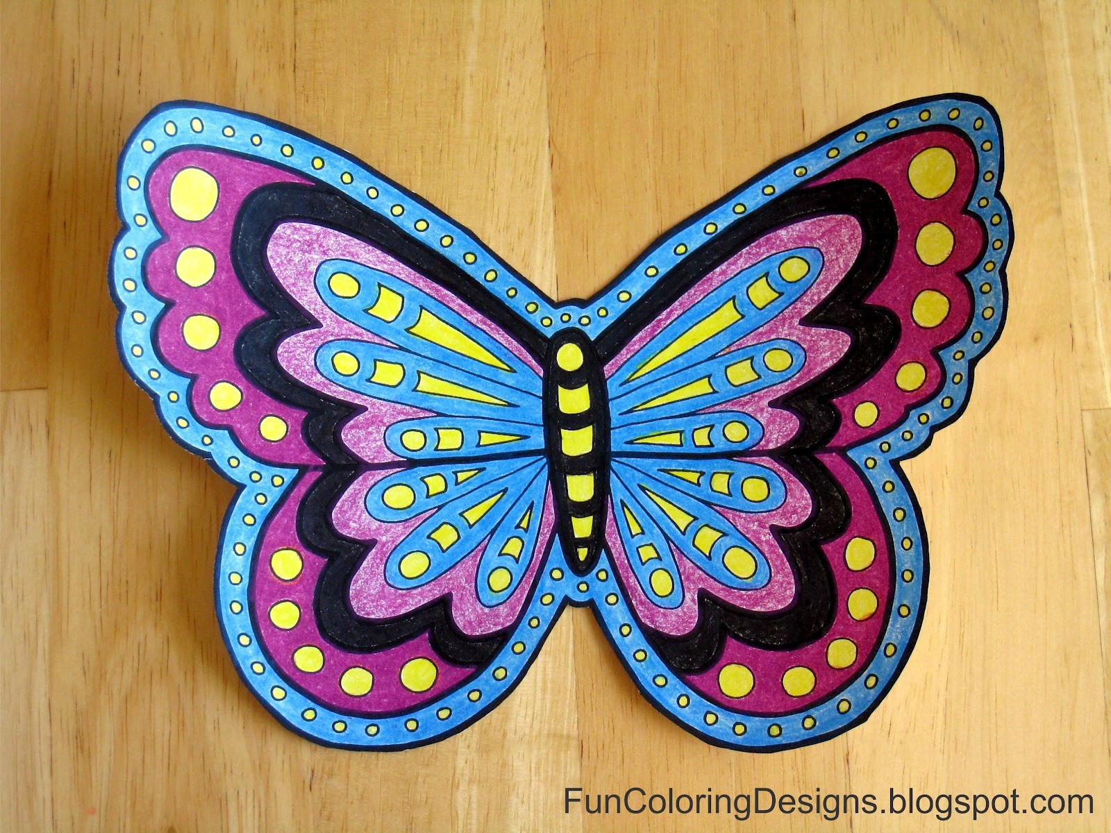 Colorful butterfly Logo
