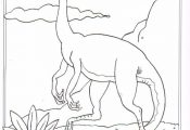 coloring page Dinosaurs 2 - Struthiomimis