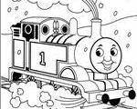 coloring page Thomas the Train