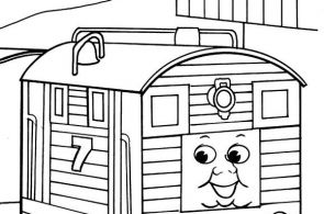 coloring page Thomas the Train - Thomas the Train