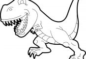 Coloring Page Of A T Rex Coloring Page Of A T Rex