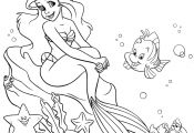 Coloring Page Of Ariel Princess Coloring Page Of Ariel Princess