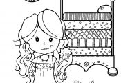 Coloring Pages for Princess and the Pea Coloring Pages for Princess and the Pea