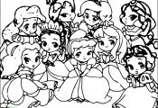 Coloring Pages Of Baby Disney Princess Coloring Pages Of Baby Disney Princess