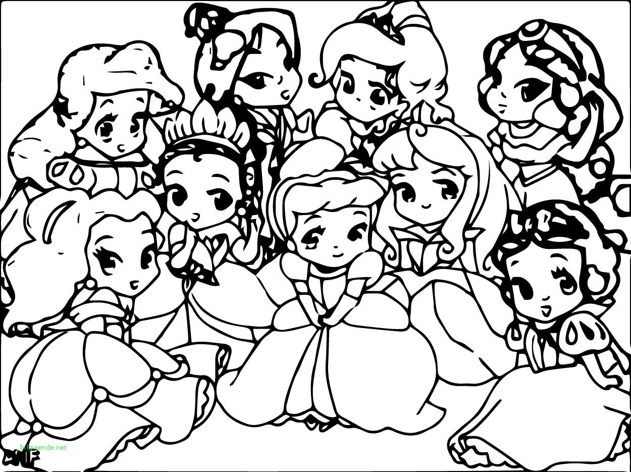Coloring Pages Of Baby Disney Princess Wallpaper