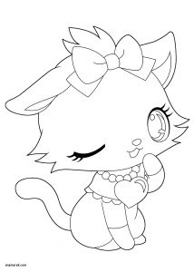 Coloring Pages Of Cute Cats | BubaKids.com