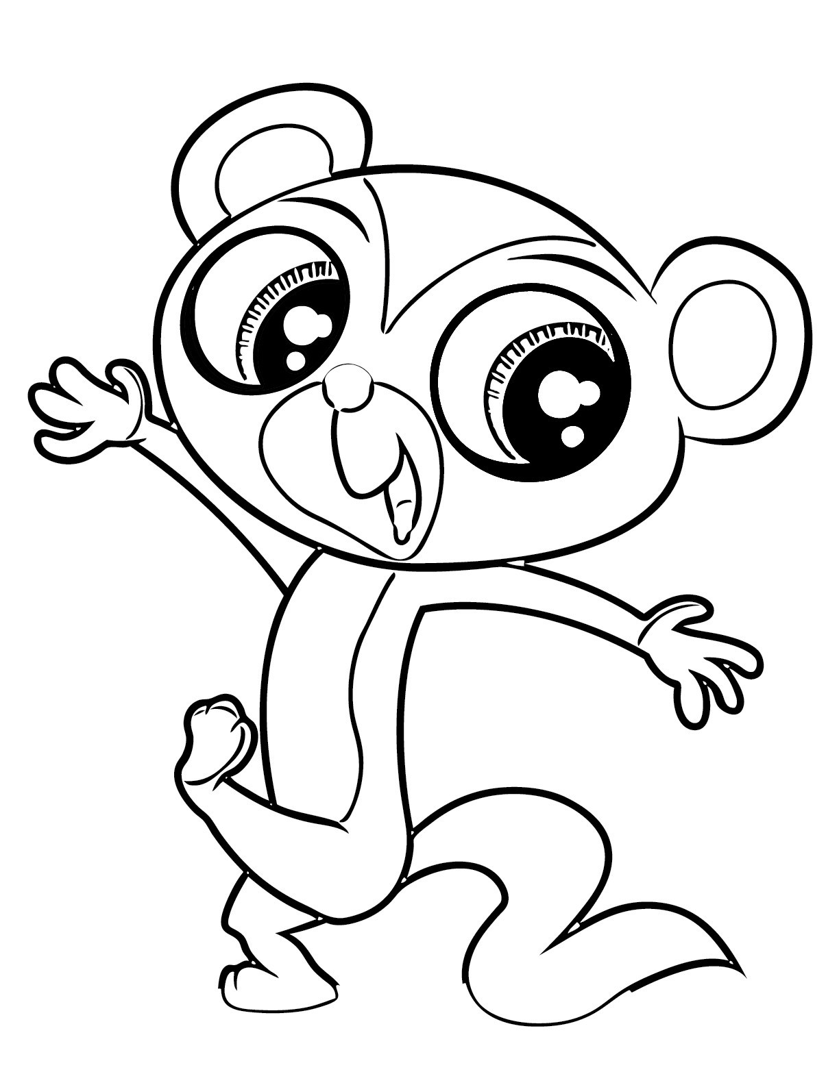 Coloring Pages Of Littlest Pet Shop Animals Wallpaper
