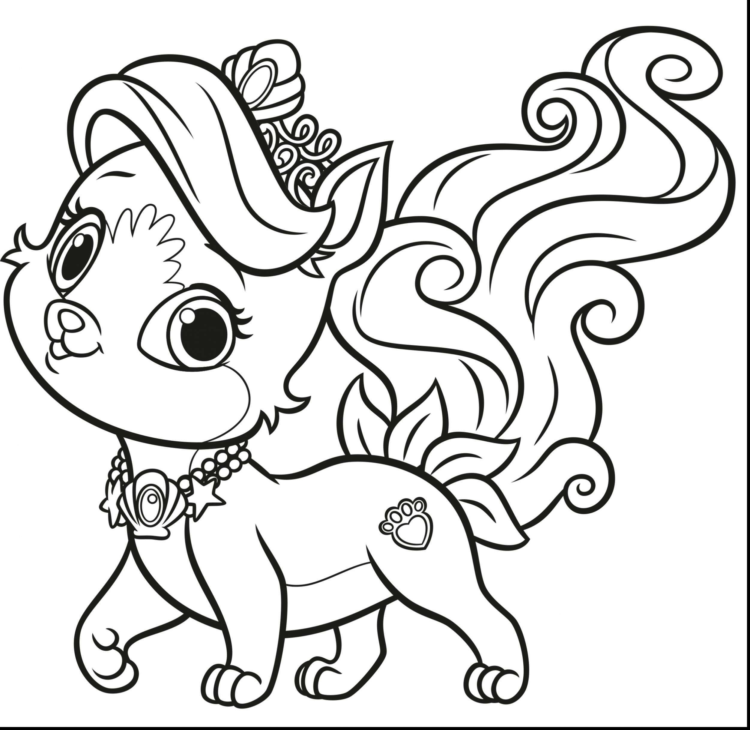 Coloring Pages Princess Puppy