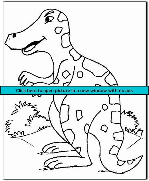 cp215 Free Printable Dinosaurs 2 Coloring Pages
