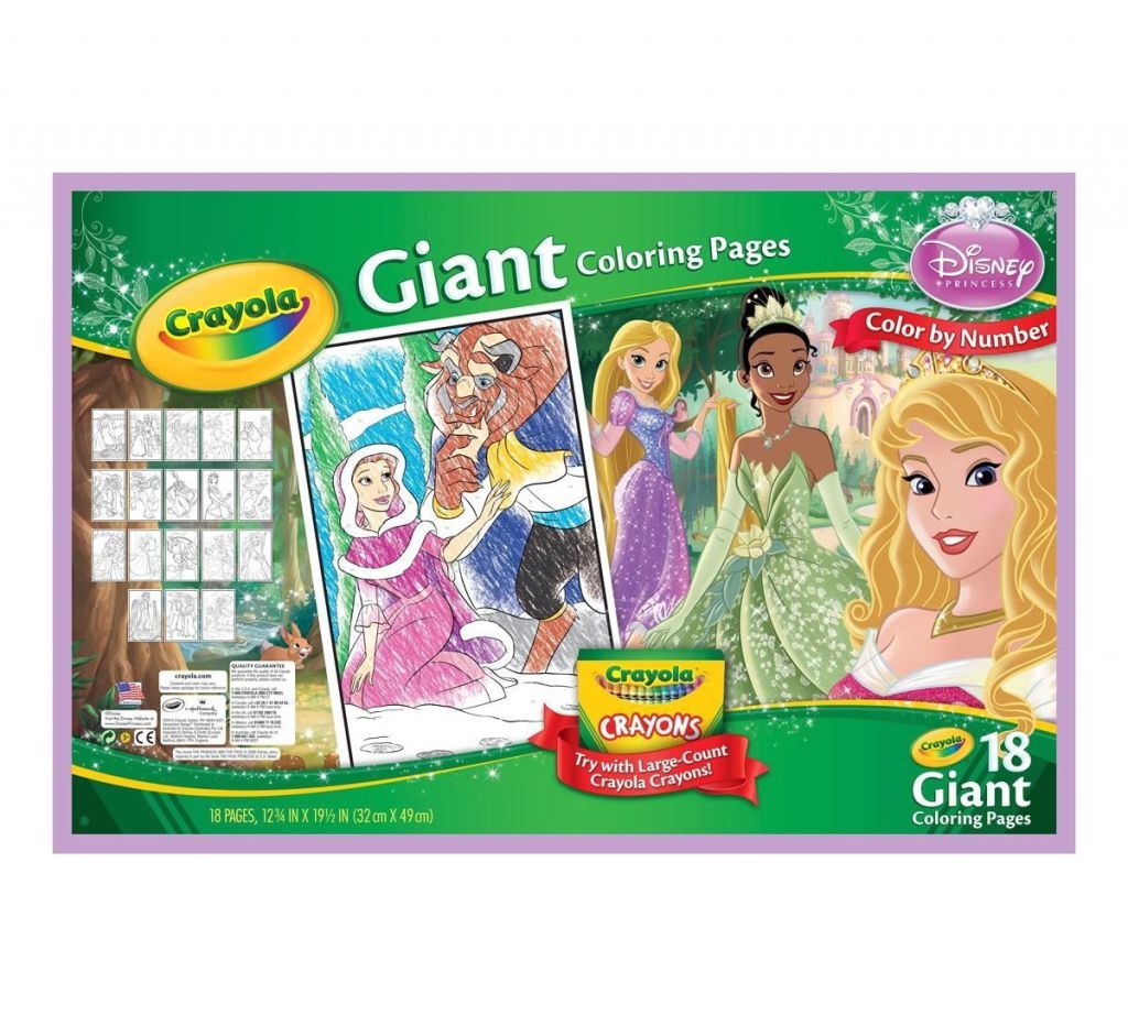 Download Crayola Disney Princess Giant Coloring Pages - BubaKids.com
