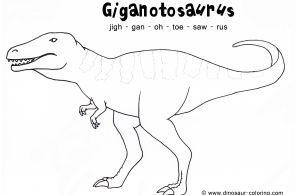 Dinosaur Coloring Pages Giganotosaurus Dinosaur Coloring Pages Giganotosaurus