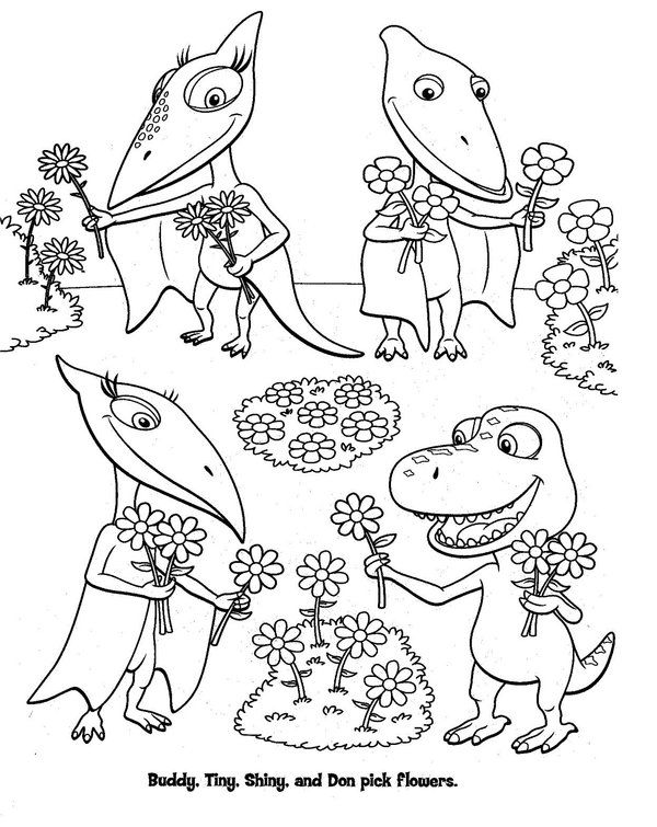 dinosaur train coloring pages                                                   … Wallpaper
