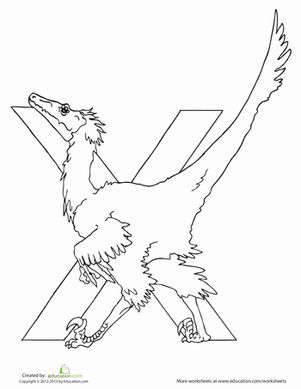 dinosaurs alphabet kindergarten | Preschool Dinosaurs Letter X Worksheets: Dino … Wallpaper