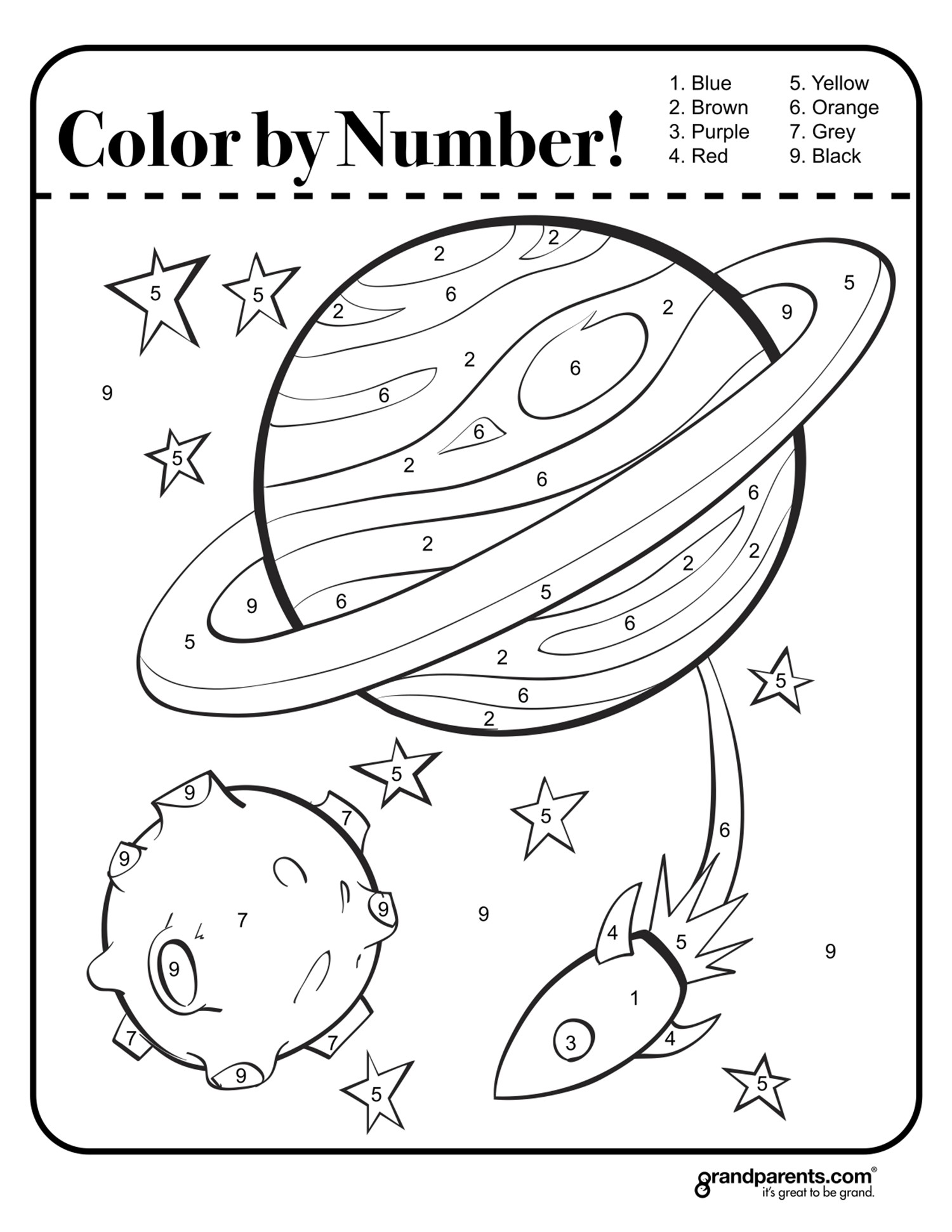 Dinosaurs Coloring by Numbers Worksheets Wallpaper