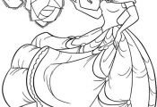 Disney Princess Belle Coloring Pages to Print Disney Princess Belle Coloring Pages to Print
