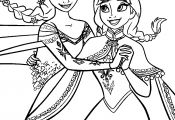 Disney Princess Coloring Pages Frozen Elsa and Anna Disney Princess Coloring Pages Frozen Elsa and Anna